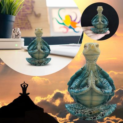 Home Turtle Meditation Leisurely Decorative Ornaments