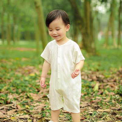 Thin Cotton Baby Jumpsuit Breathable