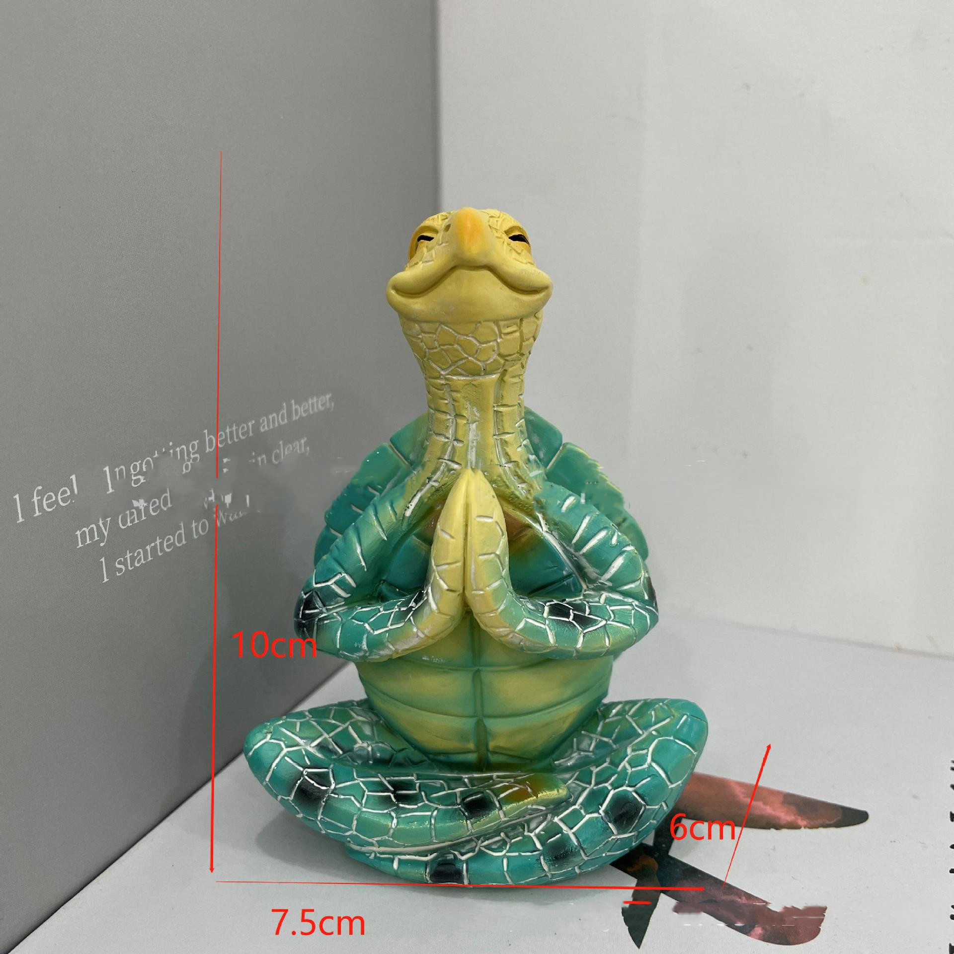 Home Turtle Meditation Leisurely Decorative Ornaments