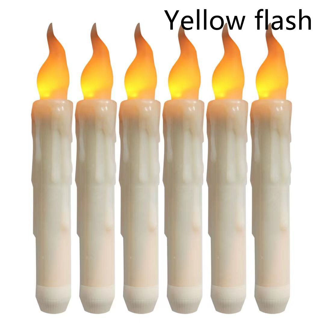 Remote Control Long Pole Electronic Candle Light Flameless Taper