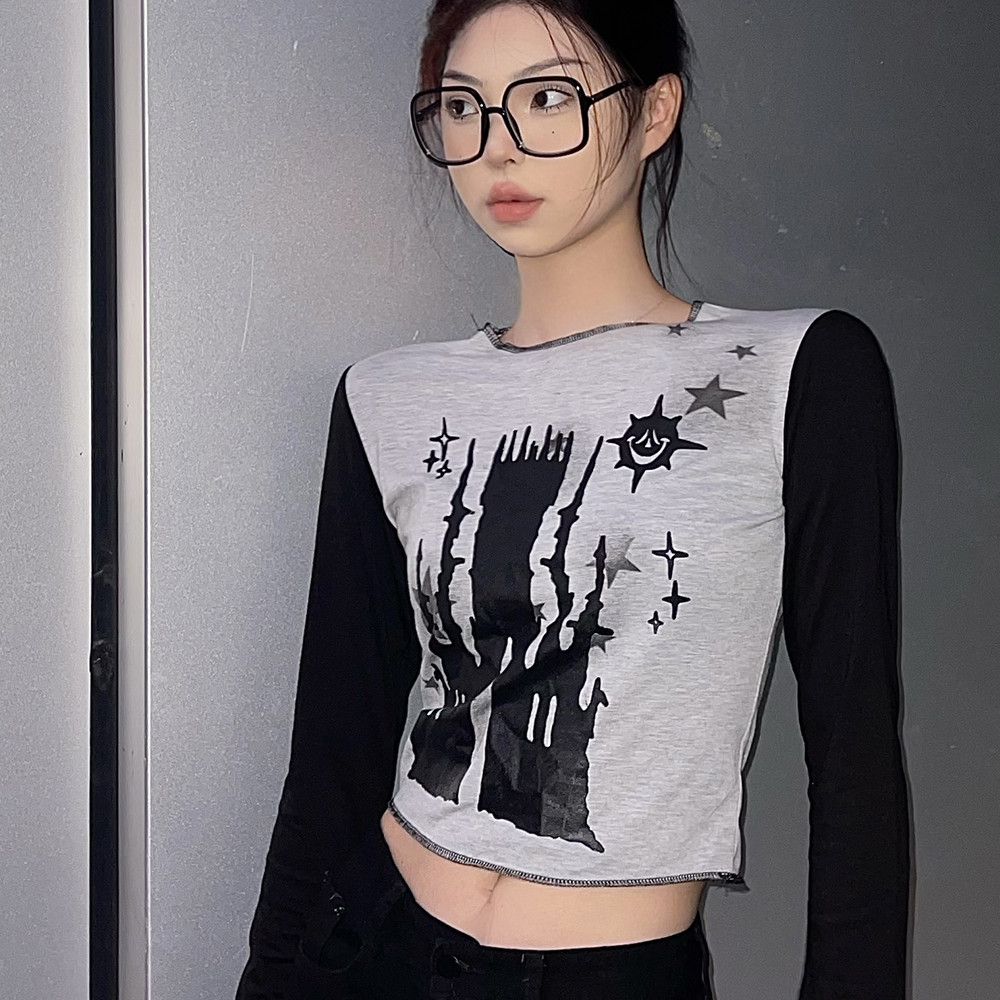 Sweet Spicy Girl Short Long Sleeve