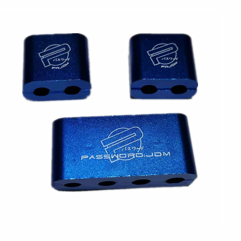 Car Modification Fastening Clamp Three Pieces Metal Fixing Plug