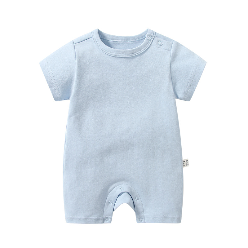 Baby Summer Short Sleeve Boxer Jumpsuit