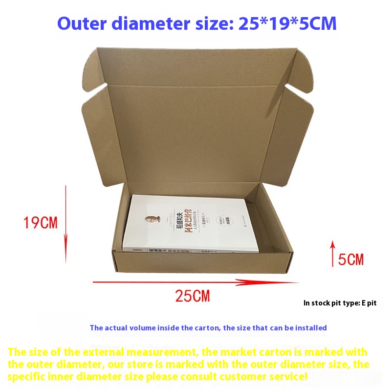 Square Airplane Box Packaging Box