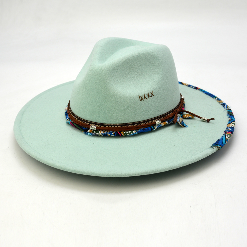 Fashion Retro Original Design Fedora Hat European And American Fur Felt Hat