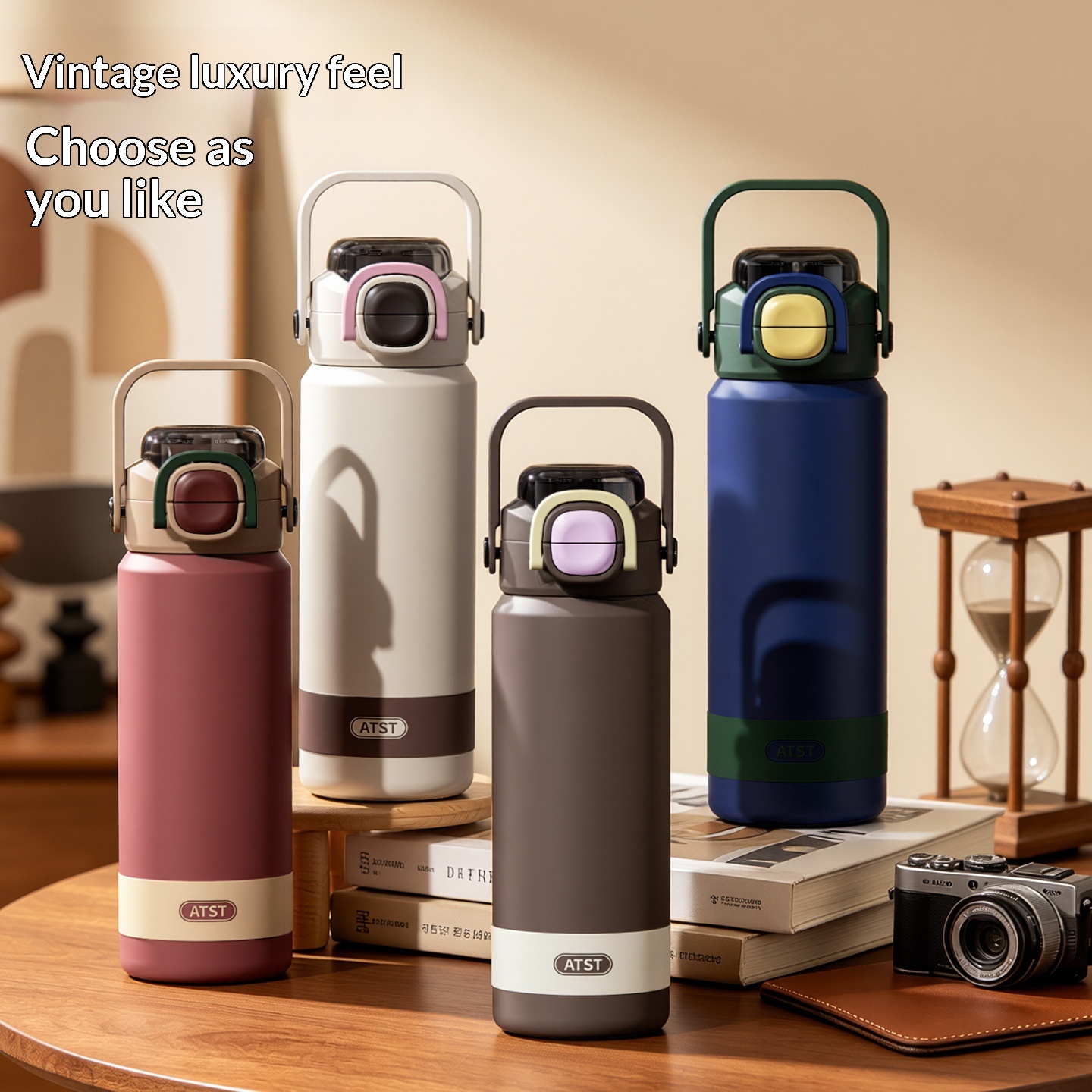 Stainless Steel Insulated Water Bottle Portable For Outdoor Sports