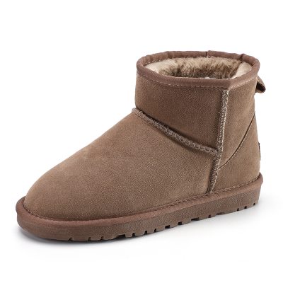 Winter Non-slip Bread Low Top Flat Cotton Shoes