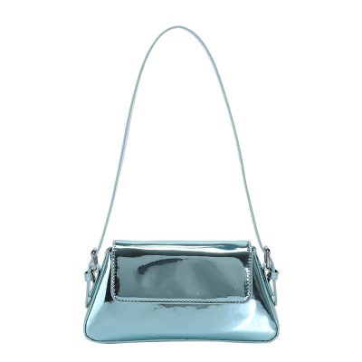 Women's Fashion Patent Leather Glossy Single Shoulder Crossbody Bag