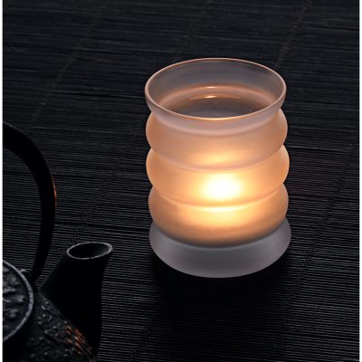 Minimalist Romantic Snow Glass Candle Cup Nordic Ins Wind
