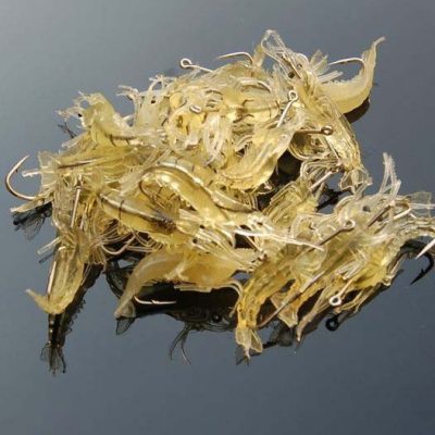 Luminous Fake Shrimp Luya With Hook Fishy Smell Soft Shrimp Hook Topmouth Culter Bait