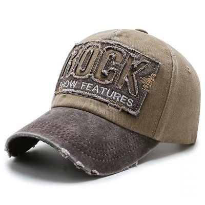 Stitching Washed Cotton Baseball Hat