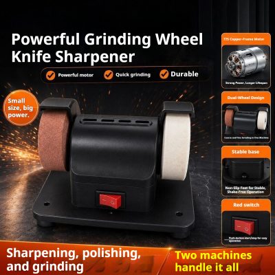 Desktop Dual-grit Grinding Machine For Home Use