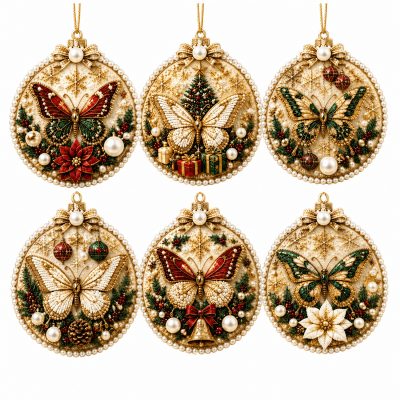 Diamond Painting Pendant Set Of 6
