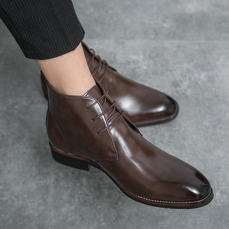 Doc Martens Men's Spring And Autumn Men's Snow Boots High Tops Are Exploding