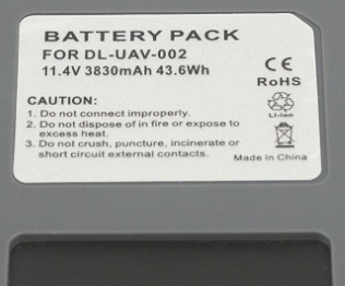 Applicable To DJI Pro Battery Aerial Photography Royal First Generation Mavic Pro 3830mAh 114V