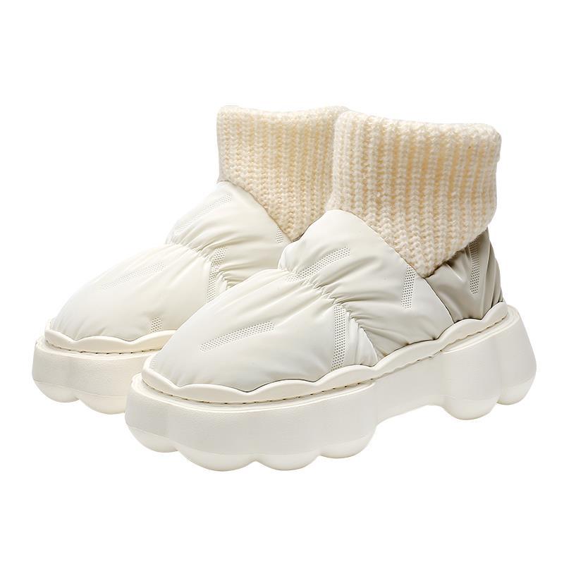 Winter Plush And Thick Outer Casual Shoes