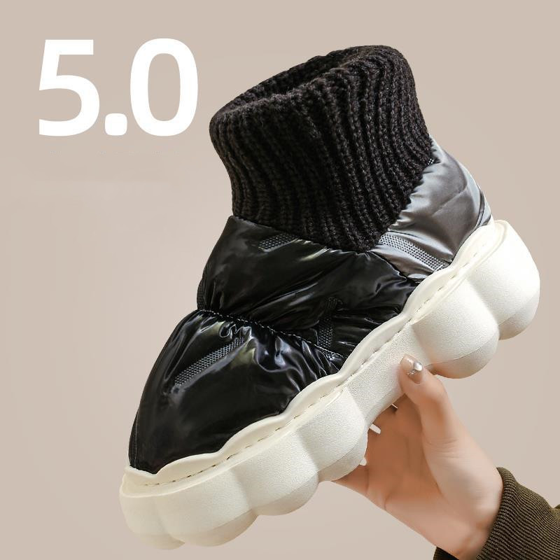 Winter Plush And Thick Outer Casual Shoes