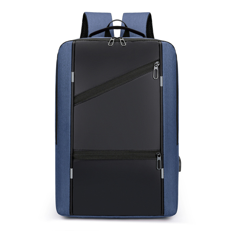 New Computer Bag Men's Business Simple Multi-functional Backpack Usb Charging