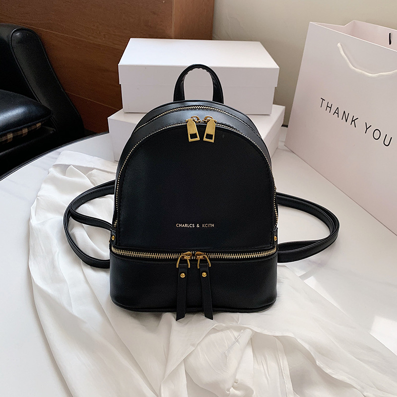 Casual Pu Simple One Shoulder Small Backpack