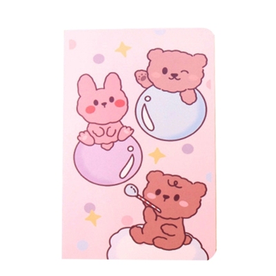 Cartoon A5 Notebook 30 Sheets For Office School Home Cartoon