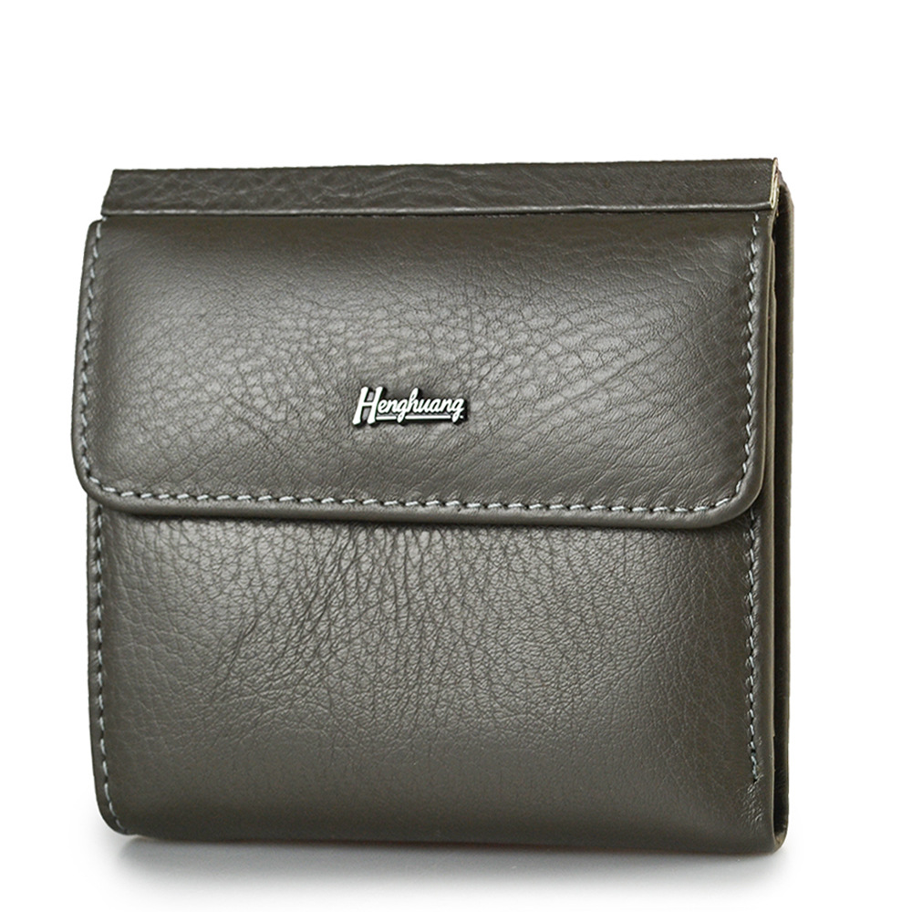 Short Mini Fashion Multi-Card Slot Fashion Leather Women's Wallet