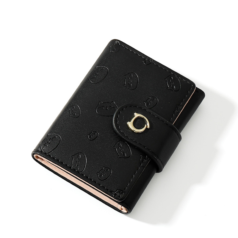 Small Design Folding Short Lady Purse