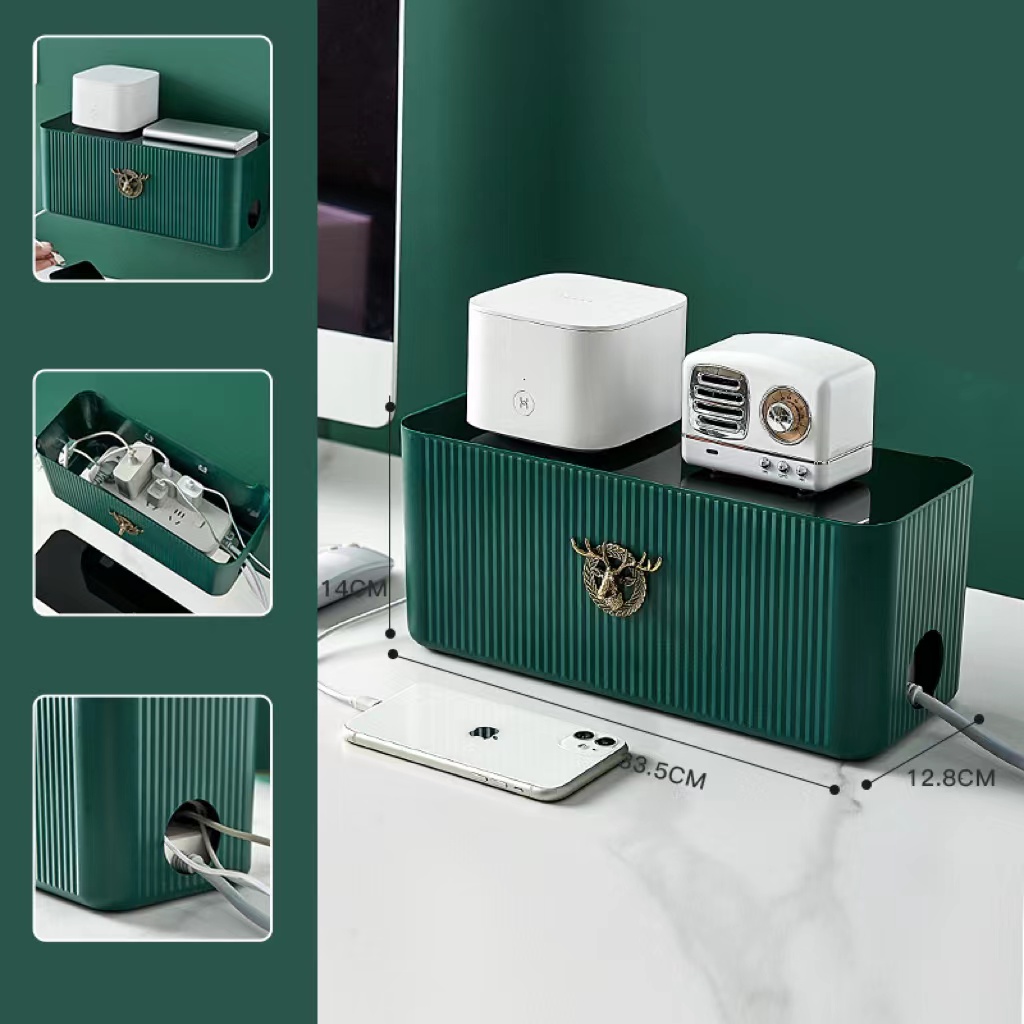Elk Plastic Wire Organizer Box Storage Box