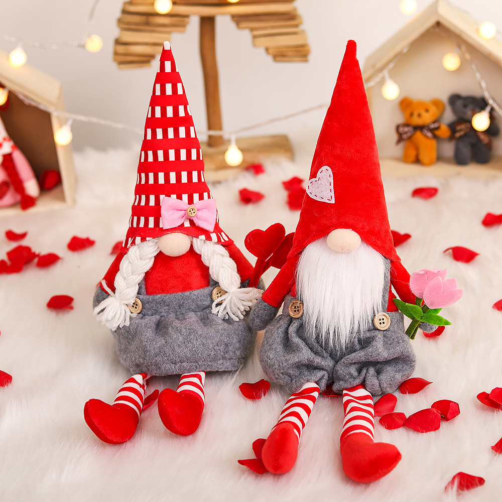 New Love Bow Doll Ornaments