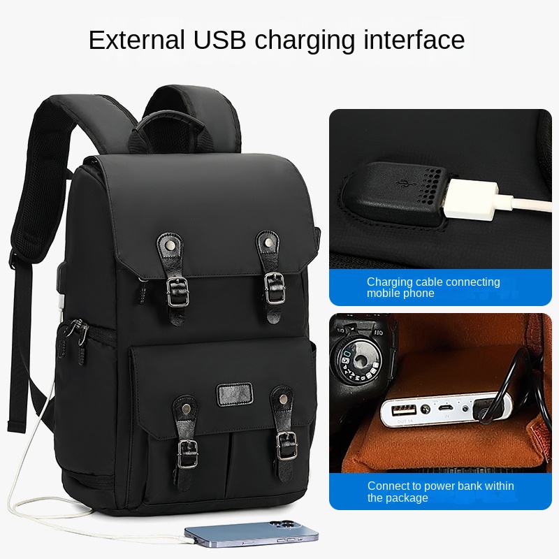 Large Capacity Shoulder Camera Bag