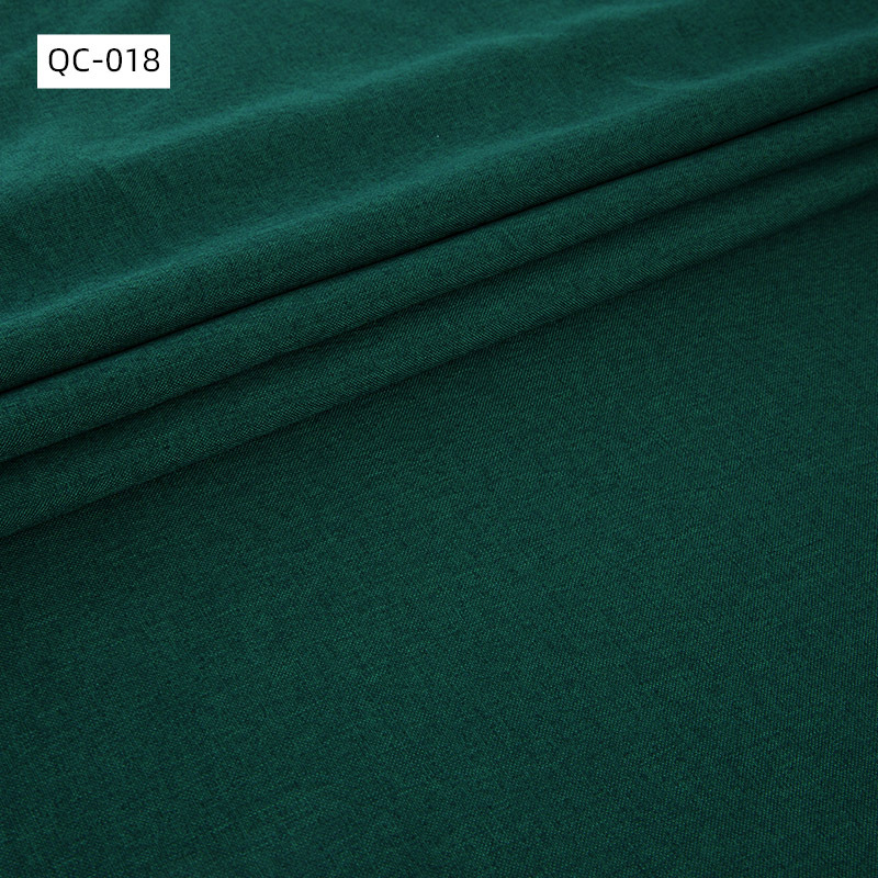 All-polyester Cationic Coarse Linen Fabric