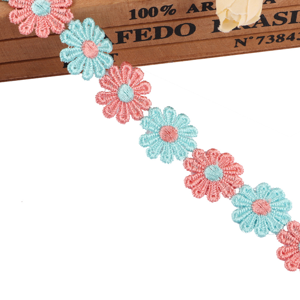 Colorful Cuttable Water-soluble Lace Jewelry Accessories