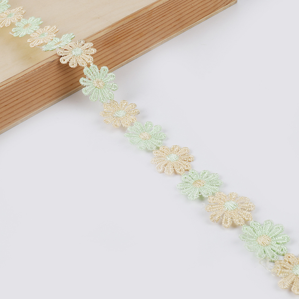 Colorful Cuttable Water-soluble Lace Jewelry Accessories