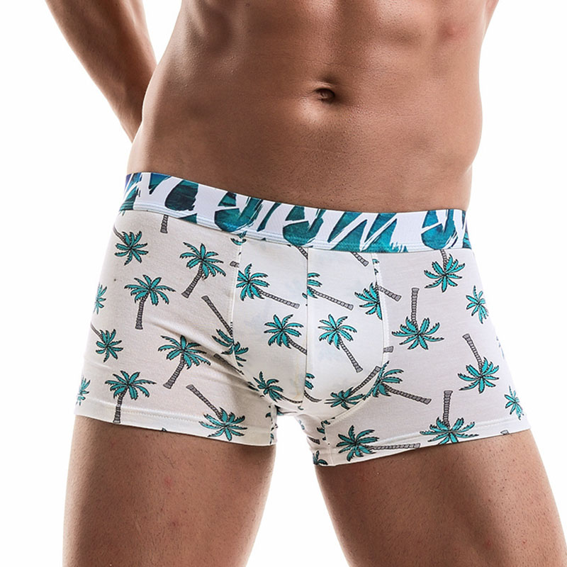 Men's Fashion Casual Modal Printed Shorts