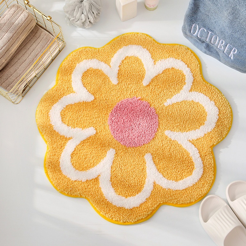 Household Living Room Sofa Coffee Table Water-absorbent Thickened Door Mat