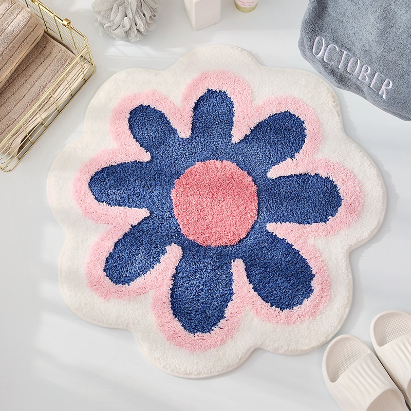 Household Living Room Sofa Coffee Table Water-absorbent Thickened Door Mat