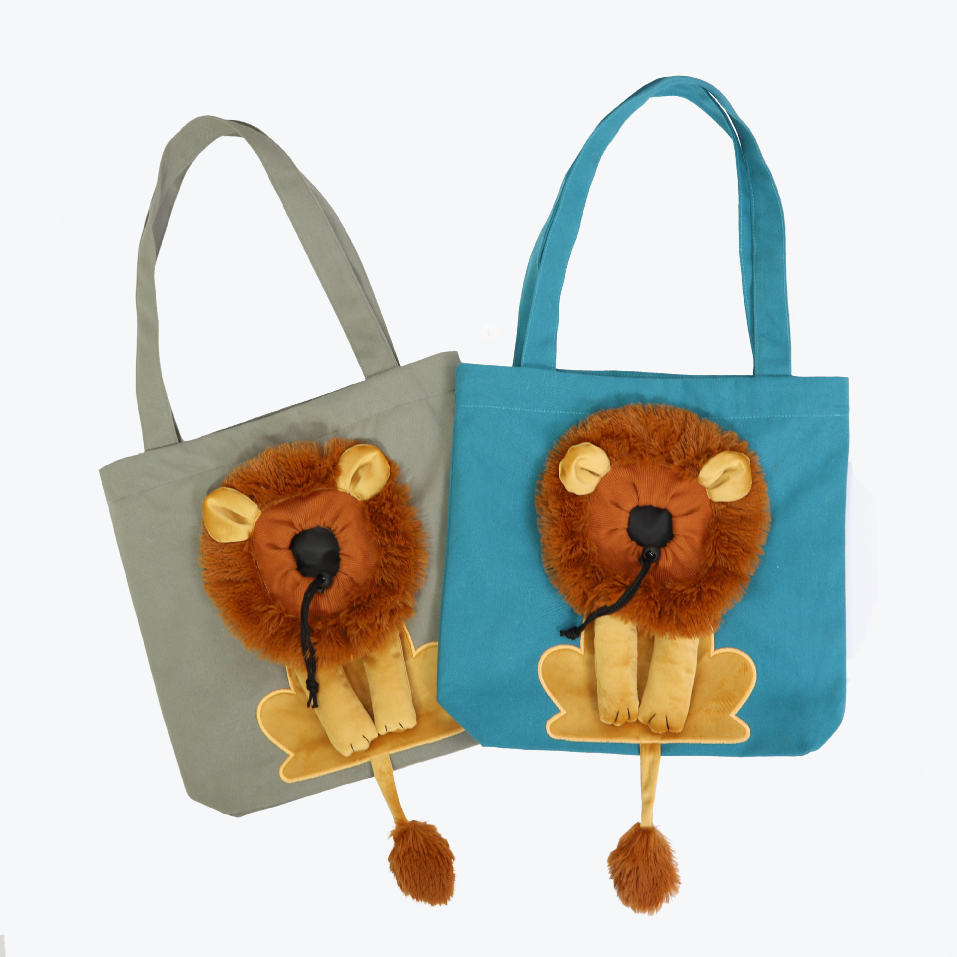 Small Lion Shoulder Bag That Can Show Up