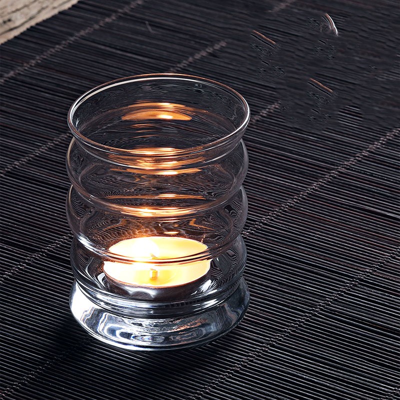 Minimalist Romantic Snow Glass Candle Cup Nordic Ins Wind