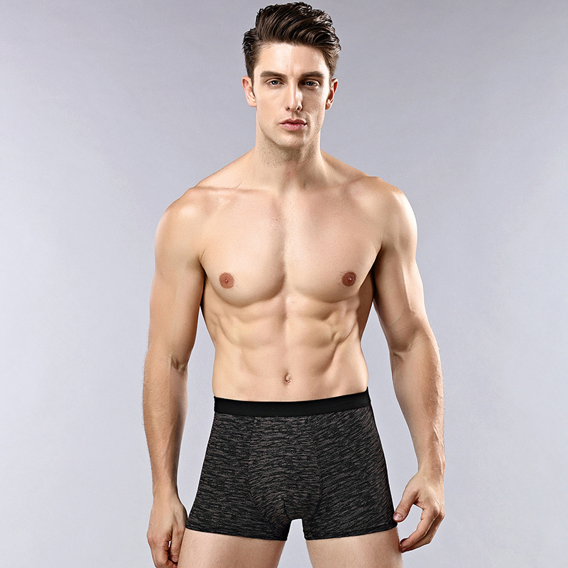 Men's Comfortable And Breathable Boxer Shorts Youth Business