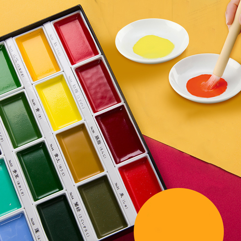 Pearlescent Pigment For Professional Watercolor Painting