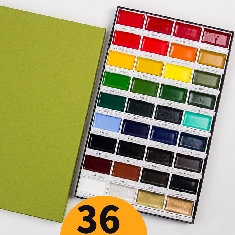 Pearlescent Pigment For Professional Watercolor Painting