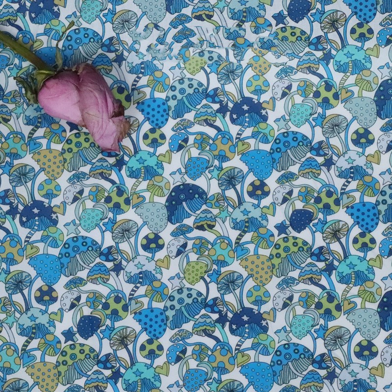 Fiber Cotton Printed Baby Girls' Clothing Dress Fabric