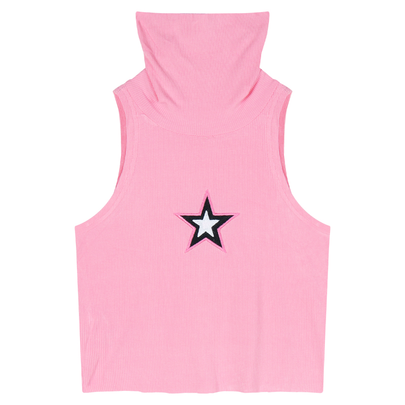 Women's Fashion Casual Half High Neck Camisole
