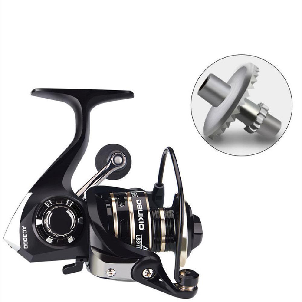Sea Pole Metal Rocker Fish Wheel