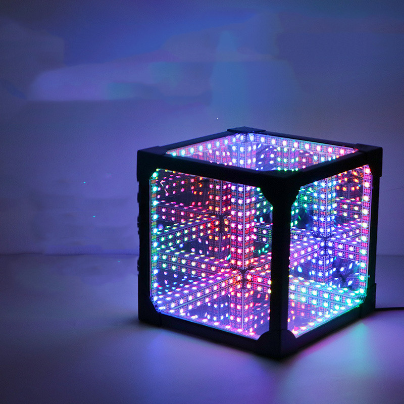 Thousand Mirrors 3D Magic Cube Gaming Room Decorative Ambient Light