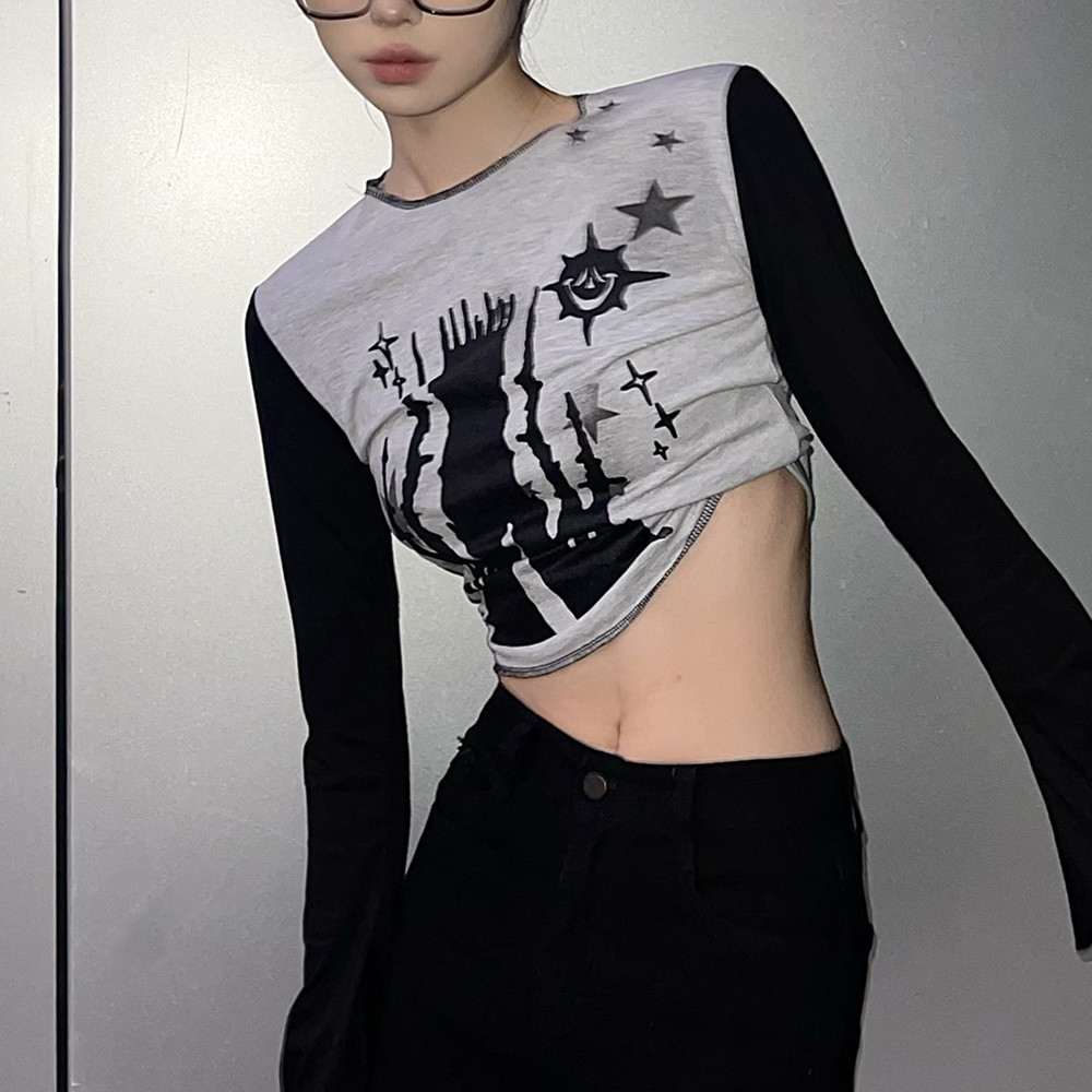 Sweet Spicy Girl Short Long Sleeve