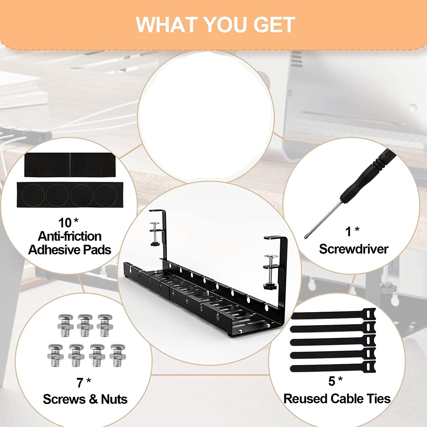 Non-punching Patch Panel Storage Rack