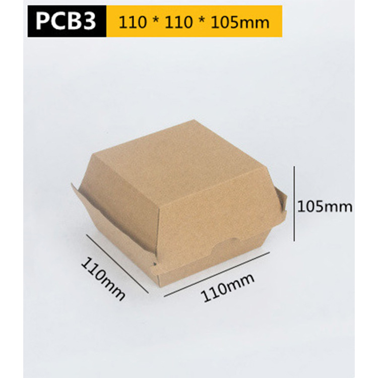 French Fries Hot Dog Food Kraft Paper Packaging Box