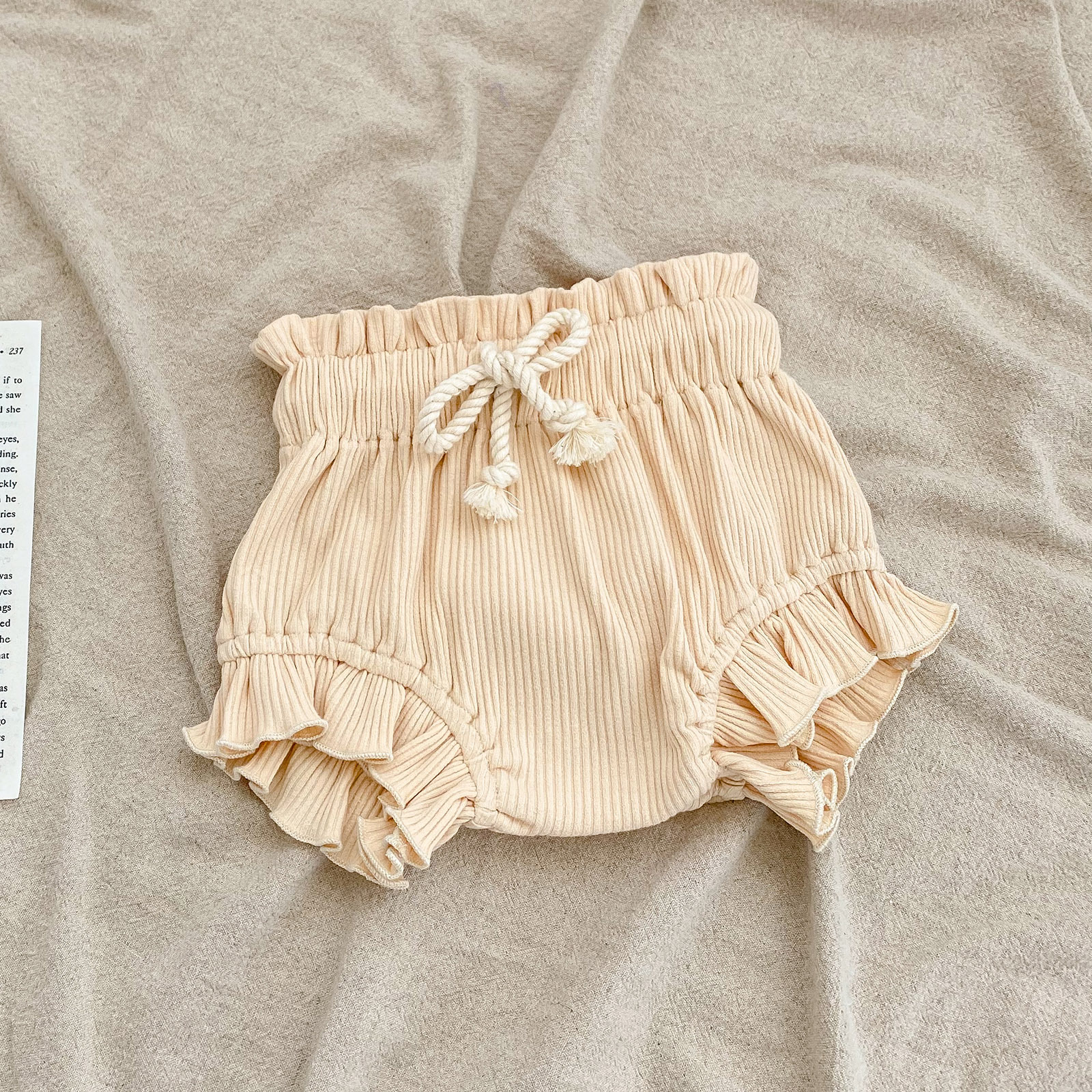 Women's Drawstring Bottom-enlarged Pants Romper Suit