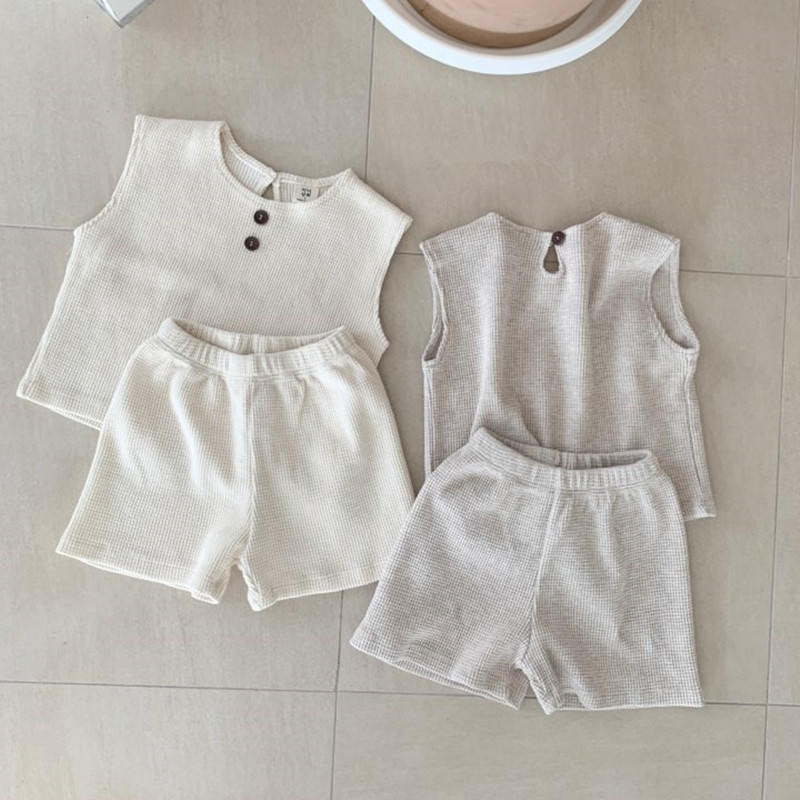 Baby Boys' And Girls' Sports Suit Pure Cotton