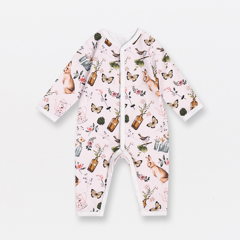 Spring And Autumn Long Sleeve Rompers